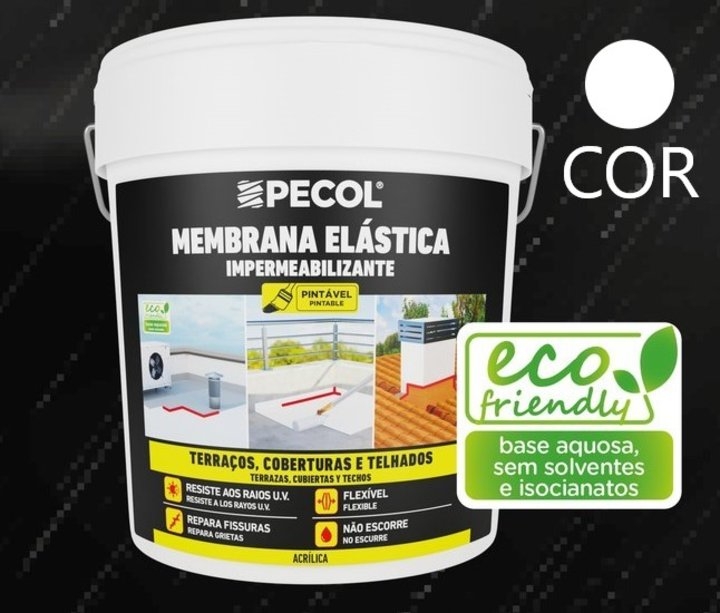 Membrana elstica acrlica | 15kg | Branco