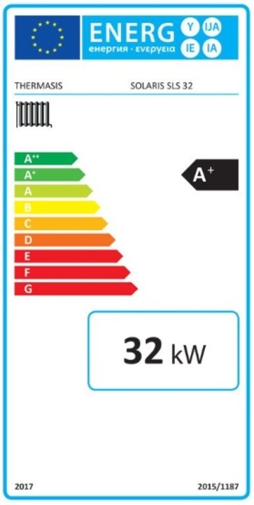 Caldeira chama invertida Solaris 32KW
