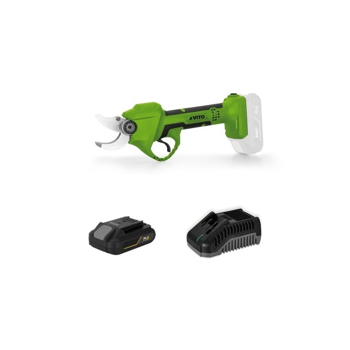 Tesoura poda 20V+bateria 2AH+carregador rpido