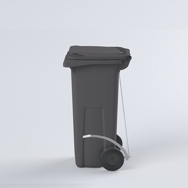 Contentor lixo ka 120 l cinza Baquelite