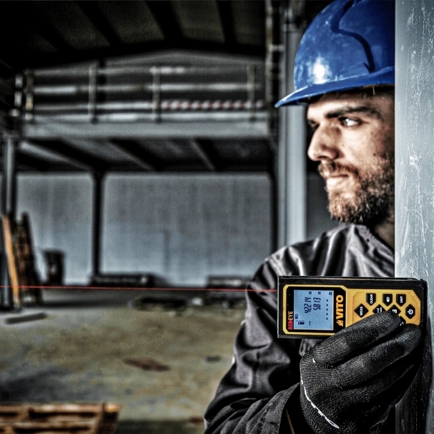 Medidor laser de dist�ncias, �reas e volumes 60mt