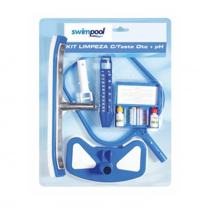 Kit limpeza com teste PH-CL 