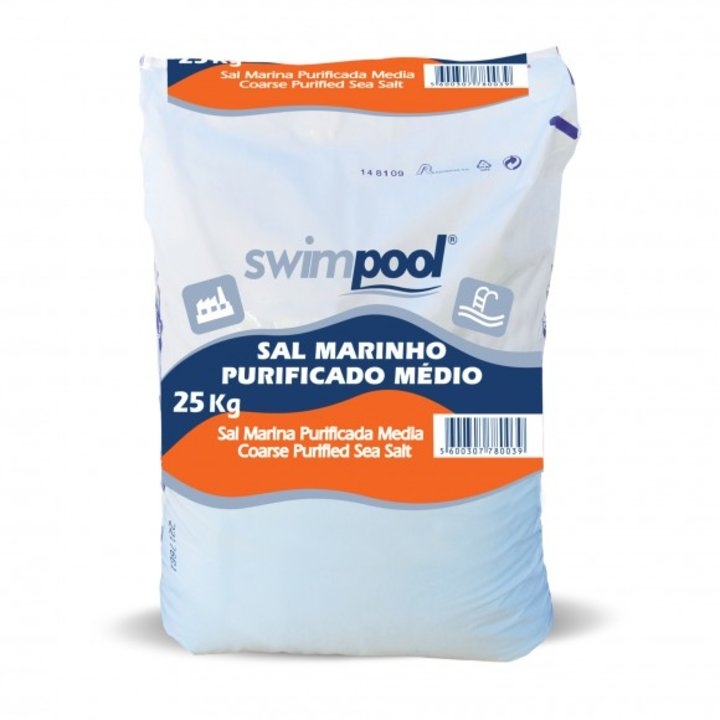 Sal marinho purificado 25kg