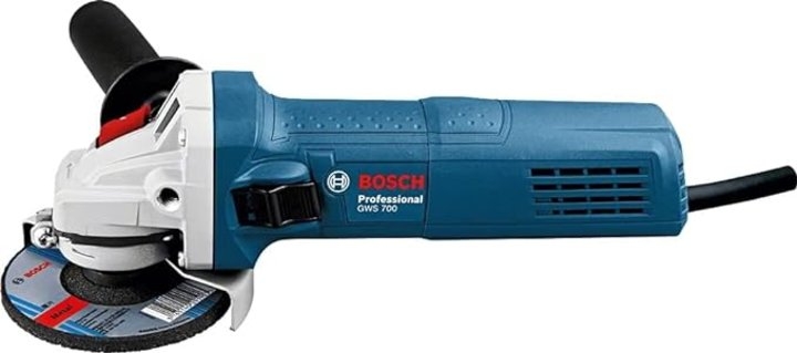 Mini-rebarbadora GWS 700w 115mm Bosch (azul)
