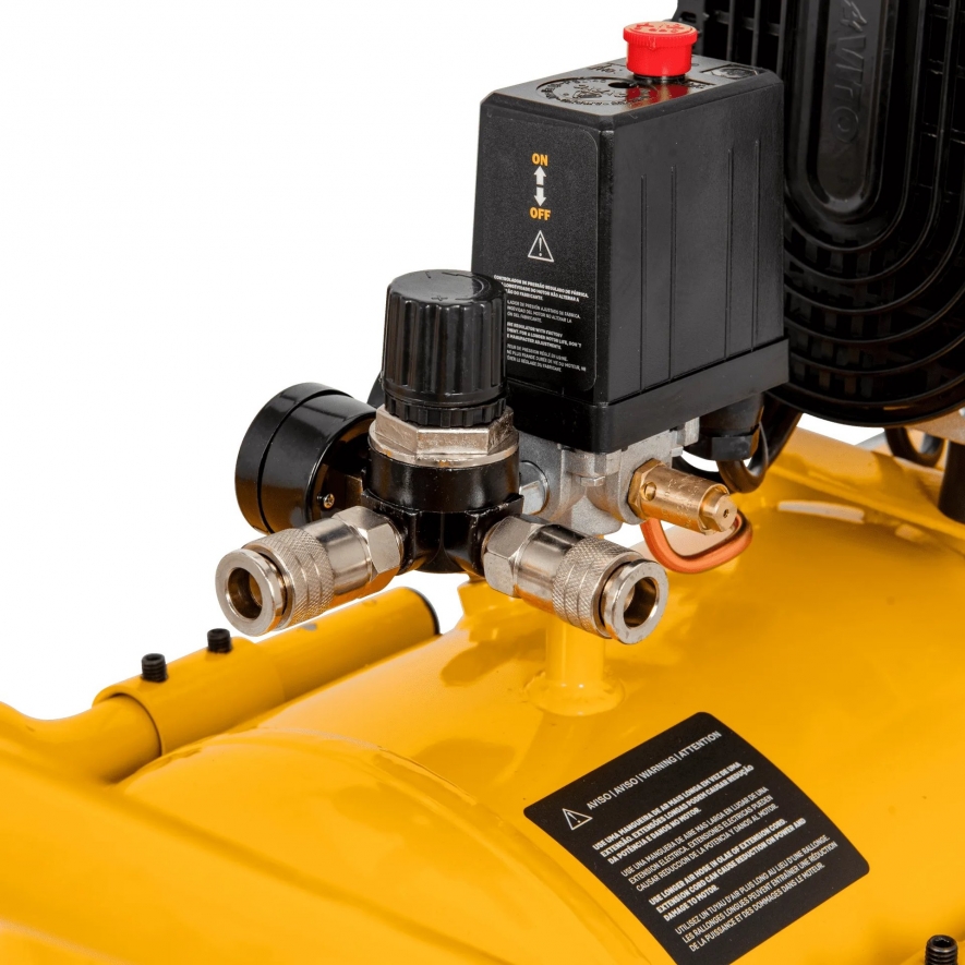 Compressor sem leo silencioso 50lt 8 bar 2.0CV