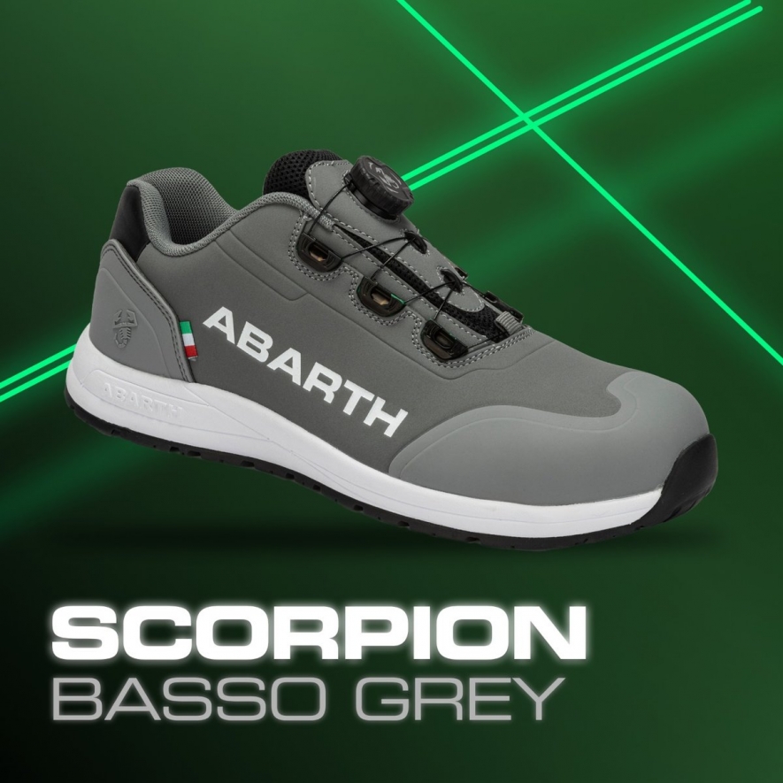 Sapatilha Scorpion cinza - S3 SR HRO
