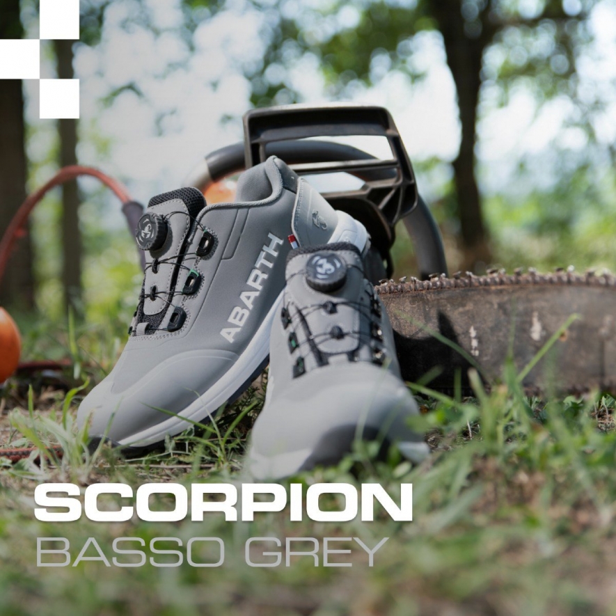 Sapatilha Scorpion cinza - S3 SR HRO