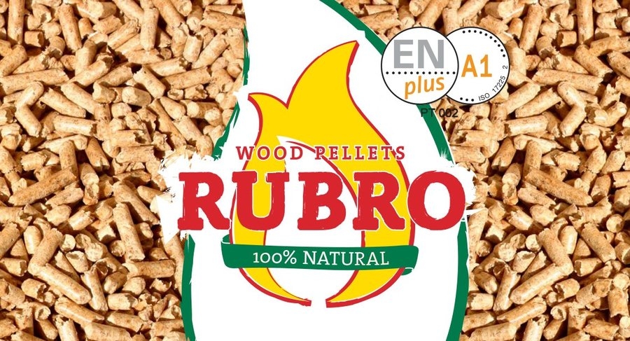 Pellets 6mm saco 15kg ENplus Rubro