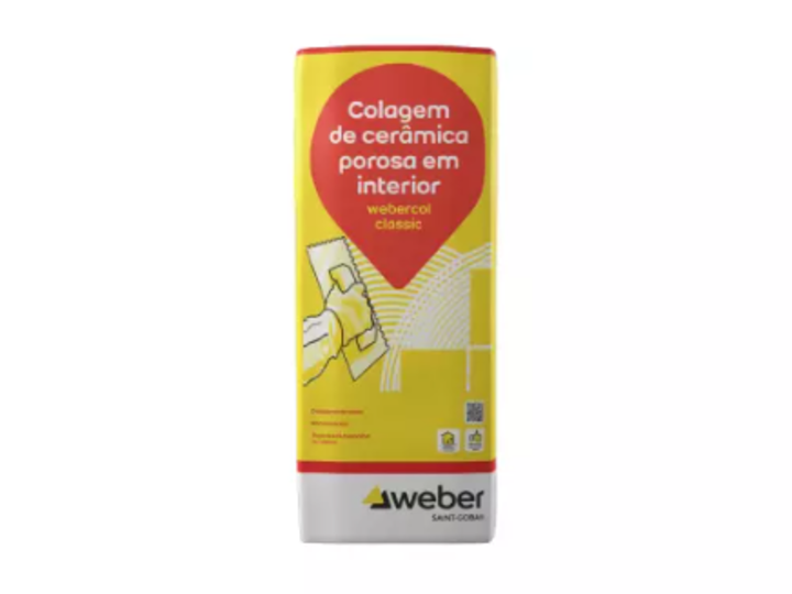 Cimento webercol | Classic branco | 25kg